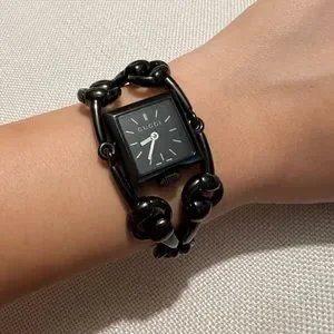 Gucci | Accessories | Gucci Signoria 2mm Quartz Black  display picture 2